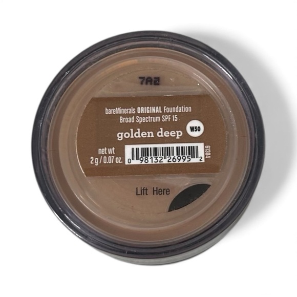 Bare Minerals ORIGINAL Foundation Broad Spectrum SPF 15 shade W50 Golden Deep - Picture 4 of 4